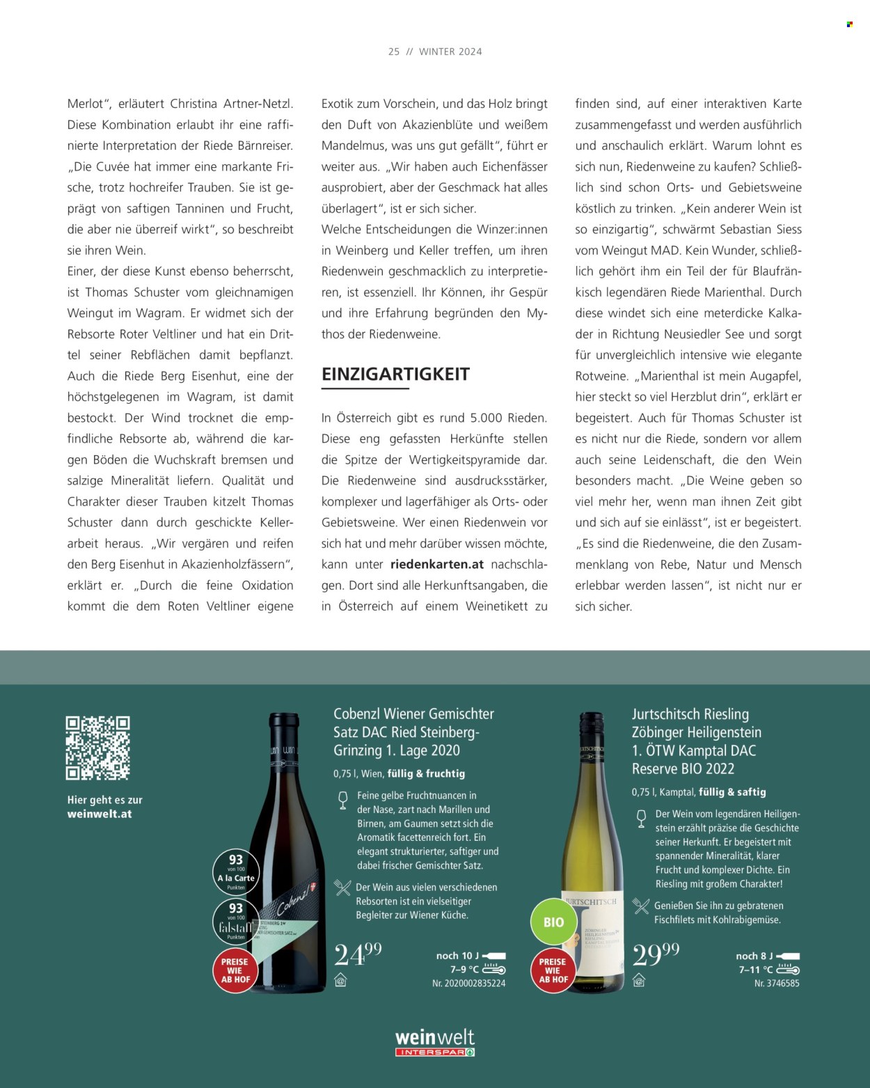 Angebote INTERSPAR - 6.12.2024 - 12.3.2025. Seite 25