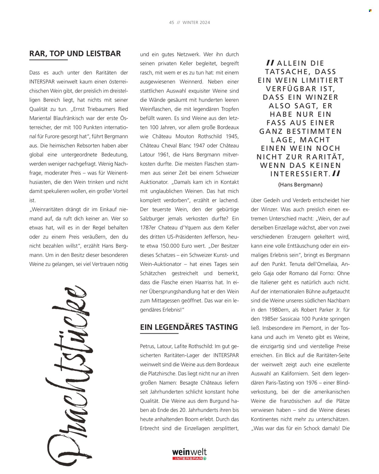 Angebote INTERSPAR - 6.12.2024 - 12.3.2025. Seite 45