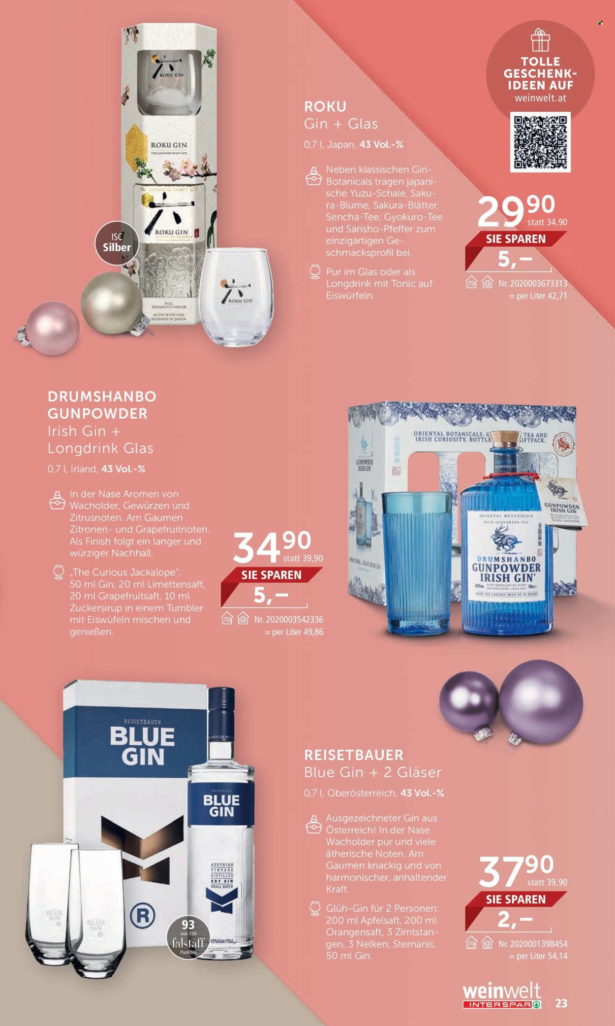 Angebote INTERSPAR - 5.12.2024 - 8.1.2025. Seite 23