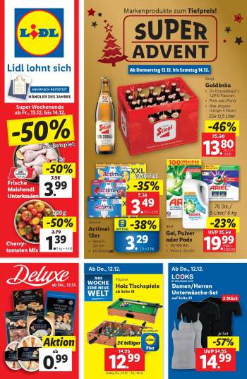 Angebote Lidl - 12.12.2024 - 18.12.2024.