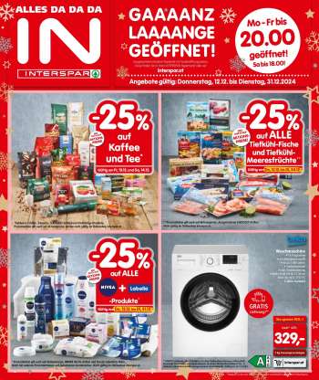 Angebote INTERSPAR - 12.12.2024 - 31.12.2024.