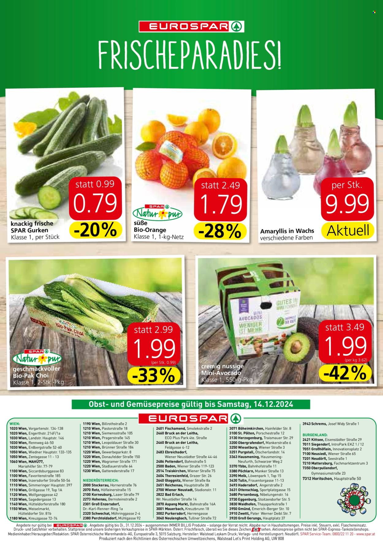 Angebote EUROSPAR - 12.12.2024 - 31.12.2024. Seite 16