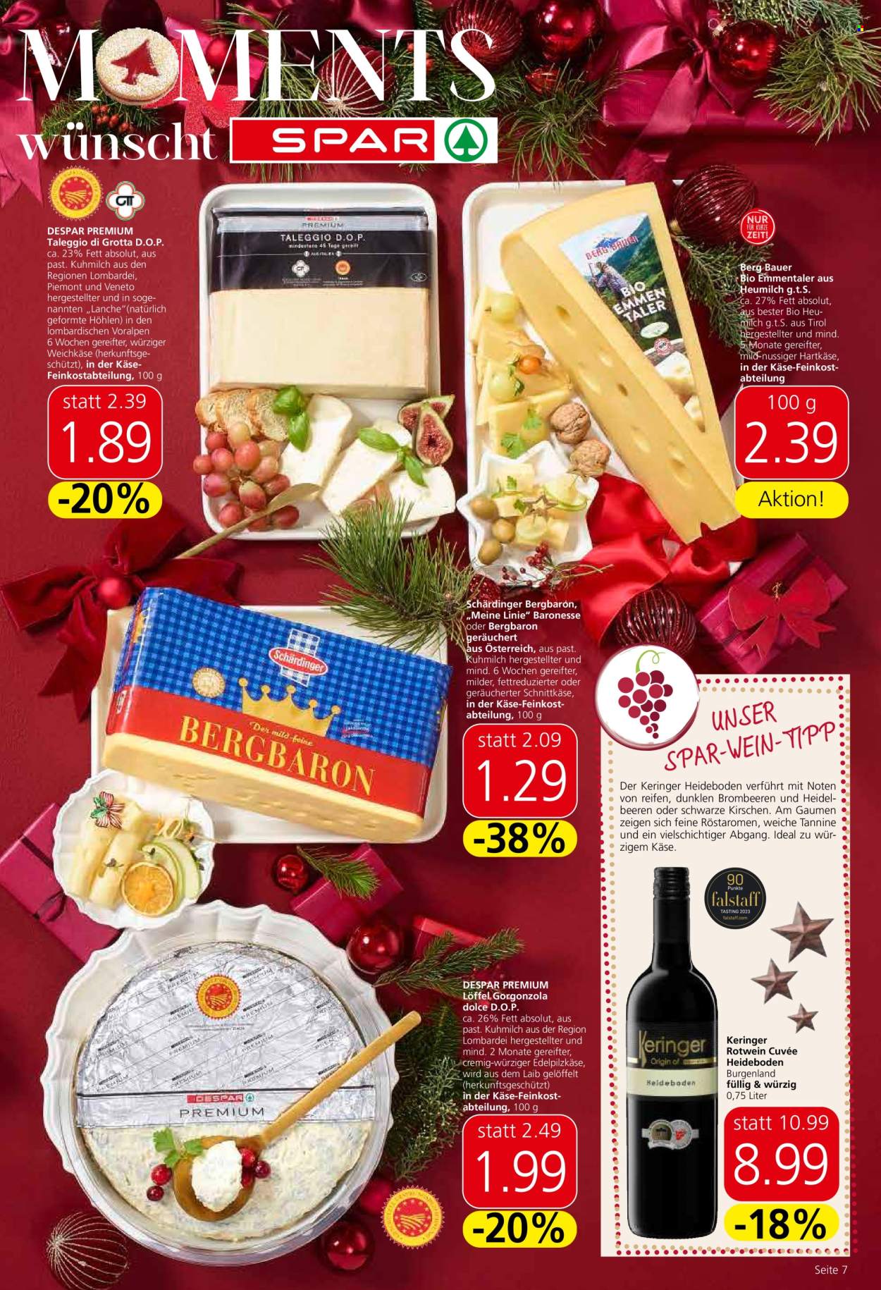 Angebote SPAR - 12.12.2024 - 31.12.2024. Seite 7