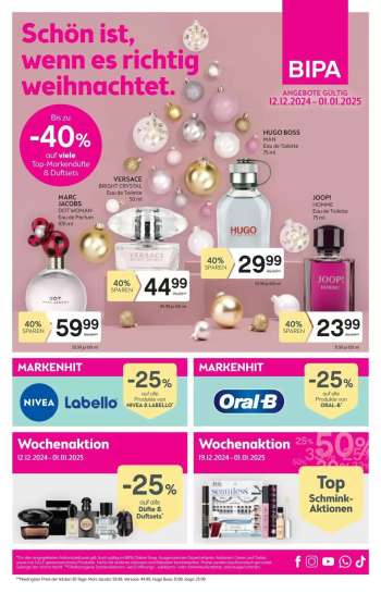 Angebote Bipa - 12.12.2024 - 1.1.2025.