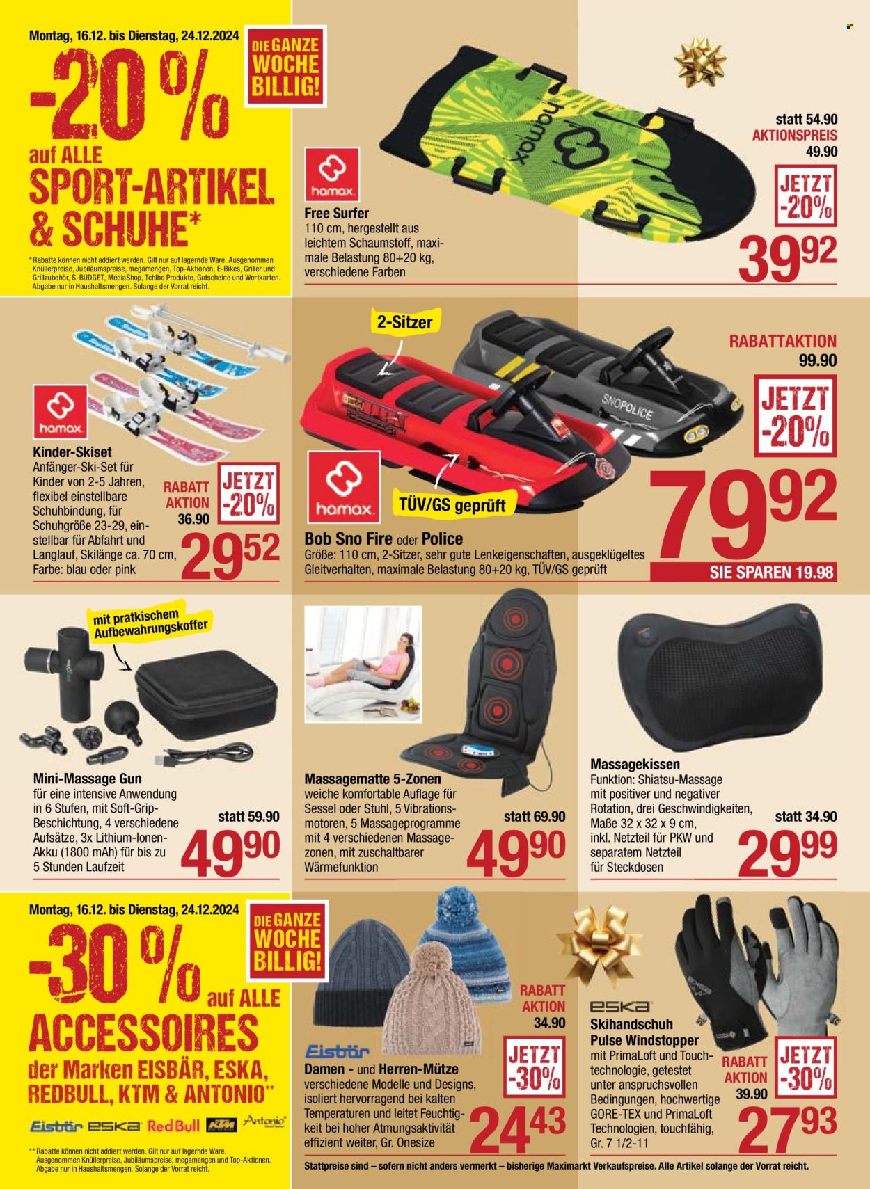 Angebote Maximarkt - 16.12.2024 - 24.12.2024. Seite 22