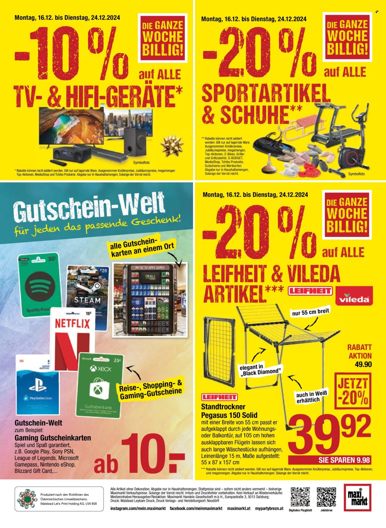 Angebote Maximarkt - 16.12.2024 - 24.12.2024. Seite 24