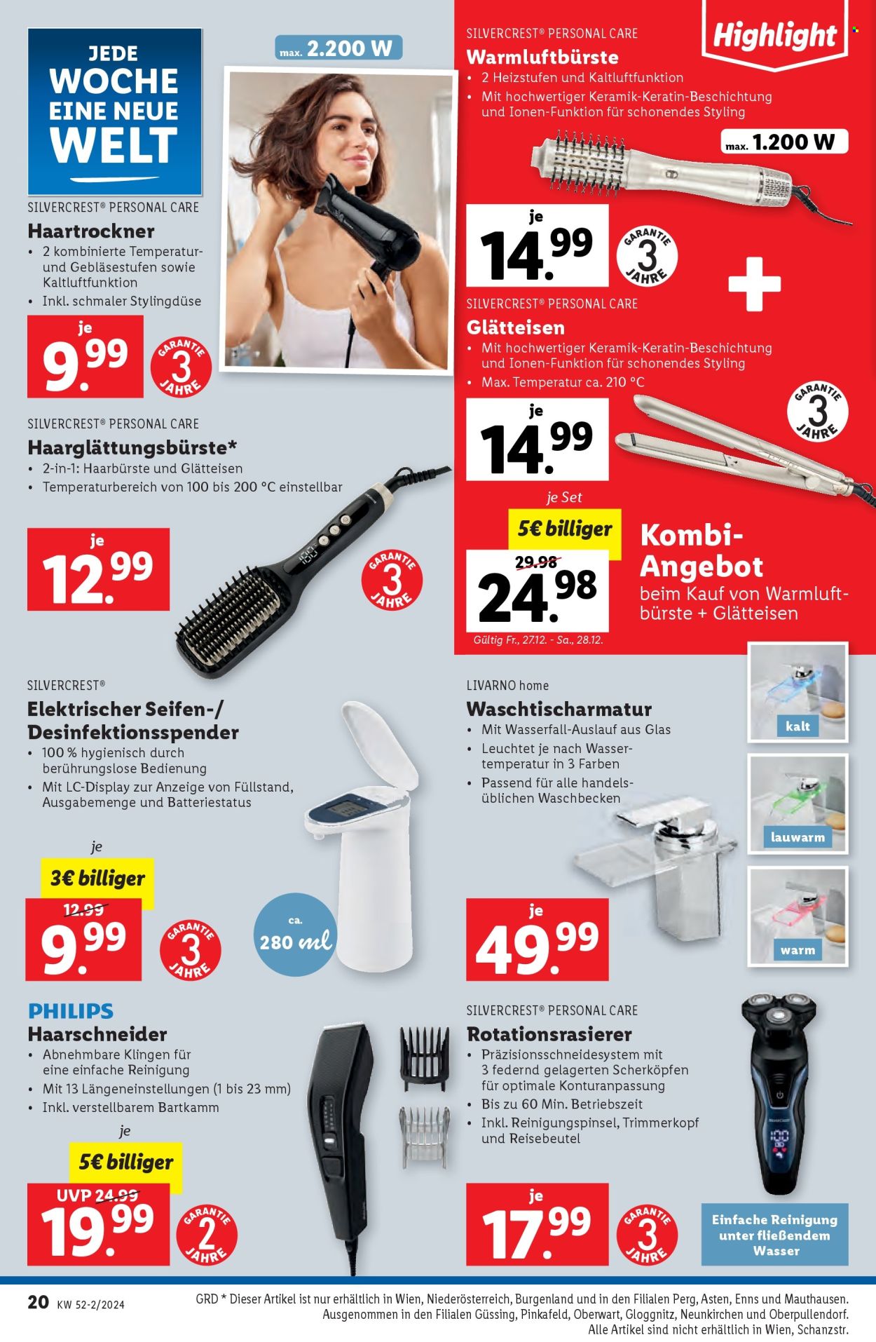 Angebote Lidl - 19.12.2024 - 28.12.2024. Seite 62