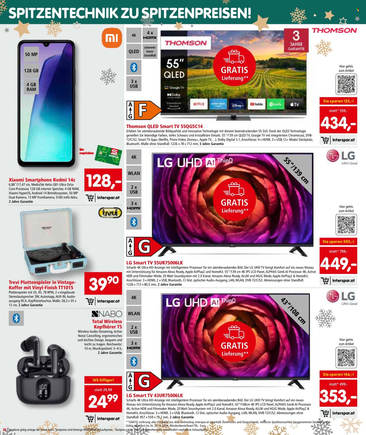 Angebote INTERSPAR - 19.12.2024 - 31.12.2024. Seite 23