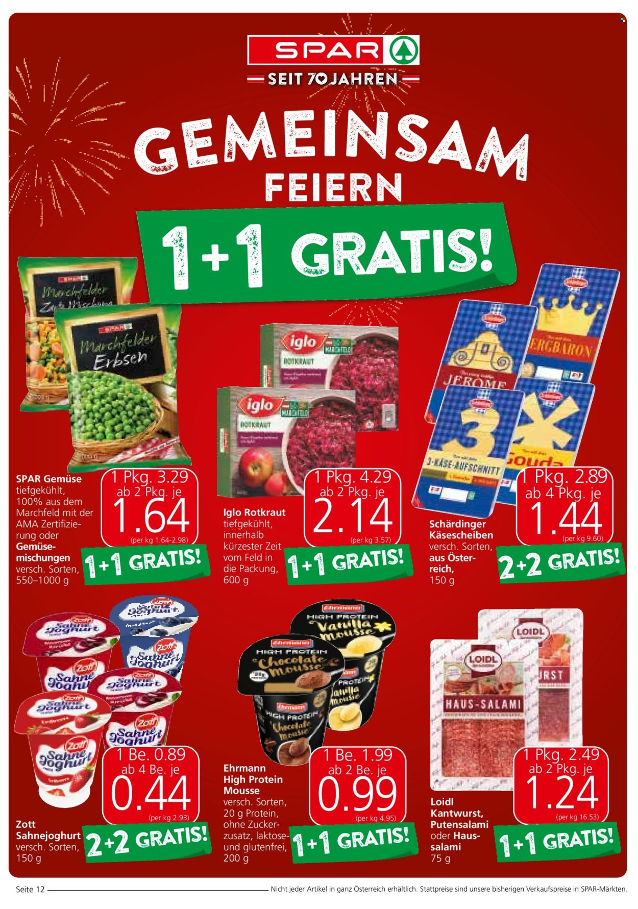 Angebote EUROSPAR - 19.12.2024 - 31.12.2024. Seite 12