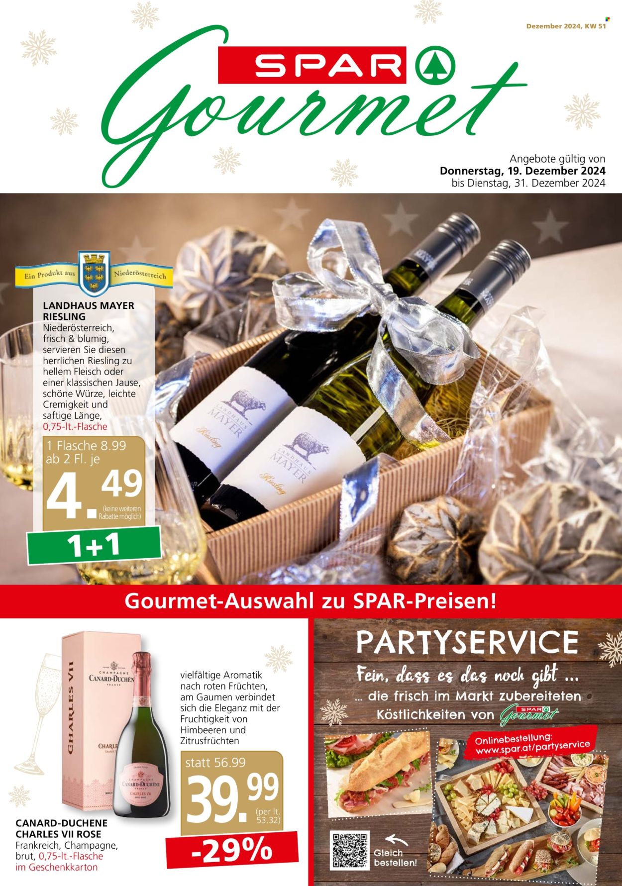 Angebote SPAR - 19.12.2024 - 31.12.2024. Seite 1