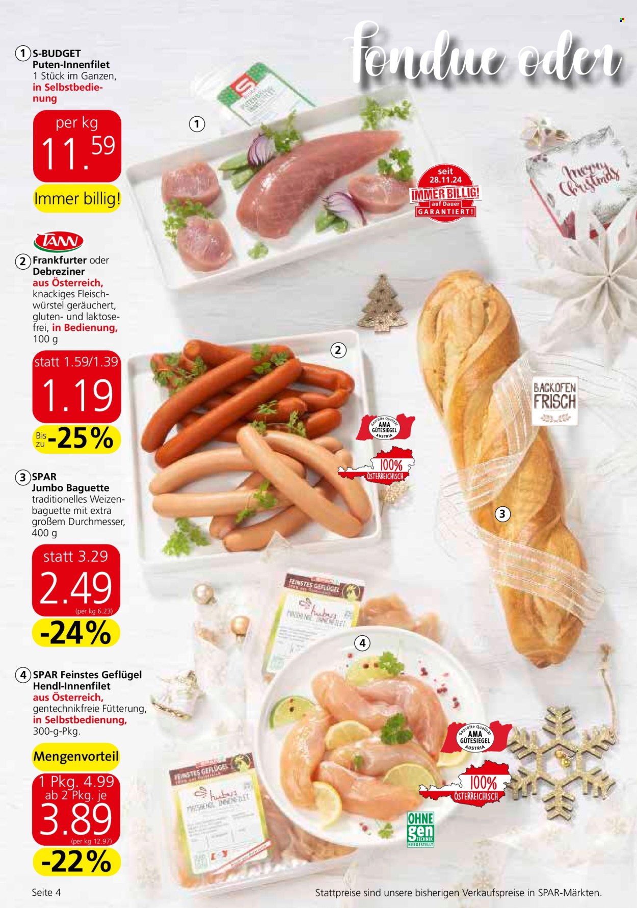 Angebote EUROSPAR - 19.12.2024 - 31.12.2024. Seite 4