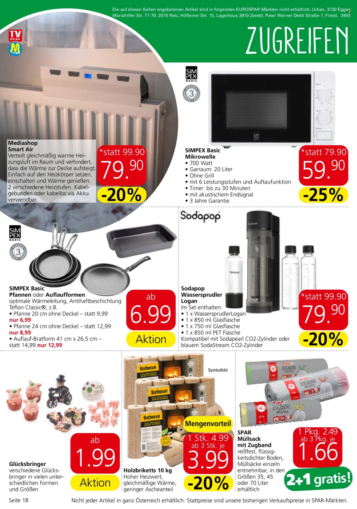 Angebote EUROSPAR - 19.12.2024 - 31.12.2024. Seite 18