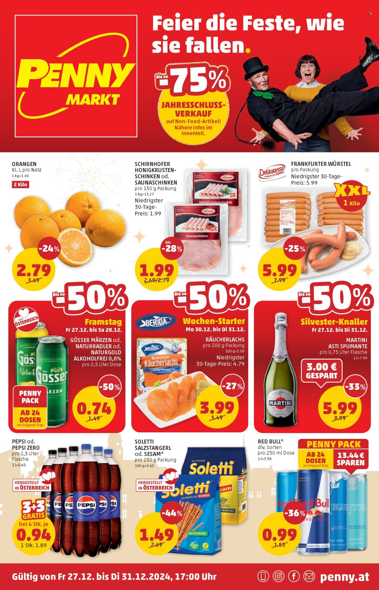 Angebote Penny - 27.12.2024 - 31.12.2024. Seite 1