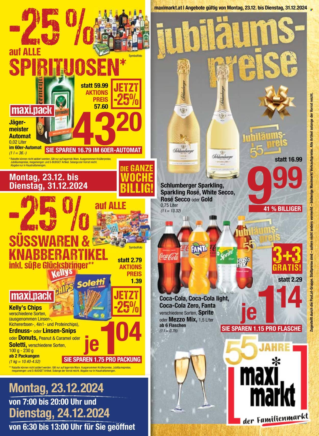 Angebote Maximarkt - 23.12.2024 - 31.12.2024. Seite 1