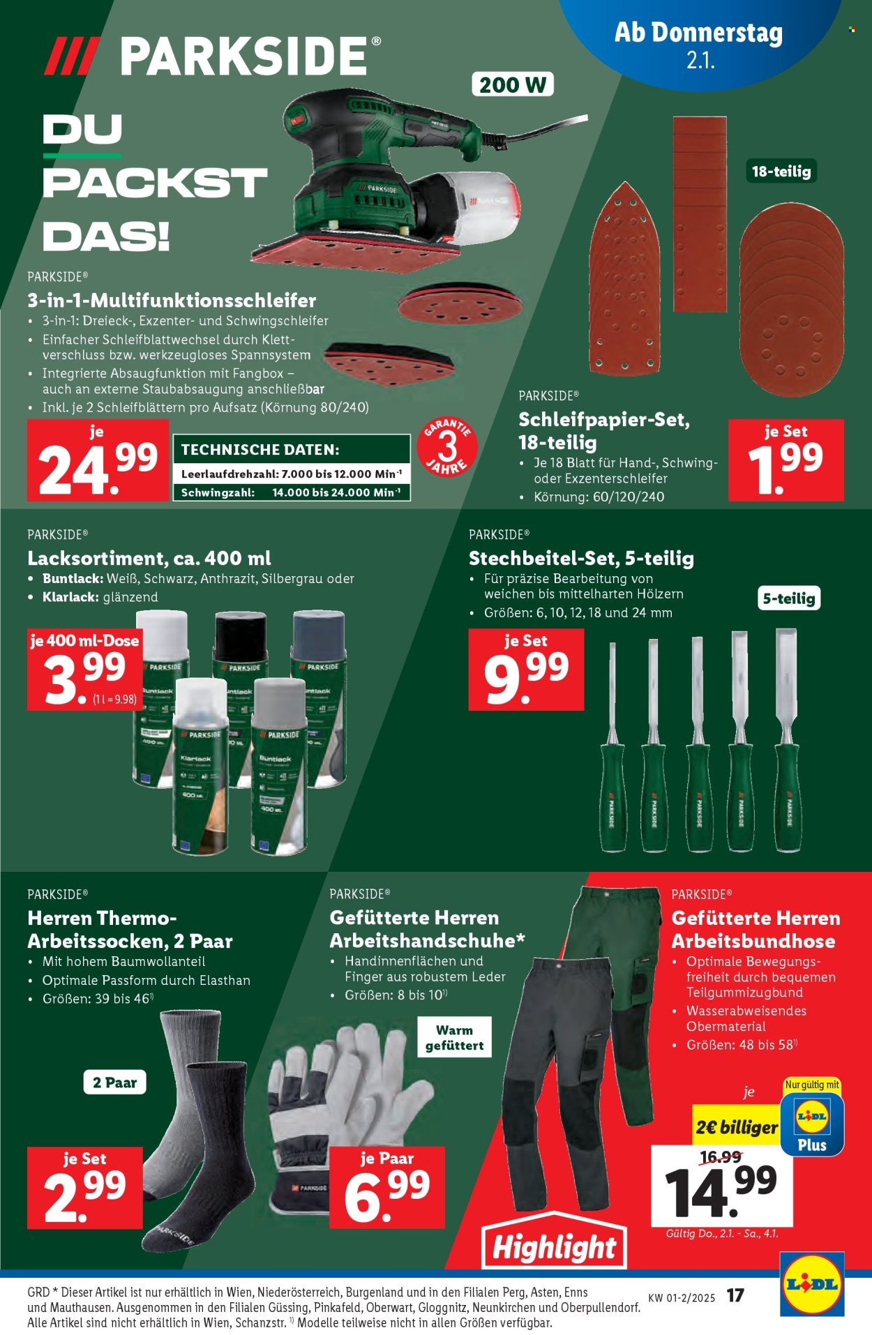 Angebote Lidl - 30.12.2024 - 31.12.2024. Seite 33