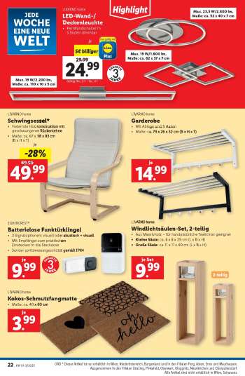 thumbnail - LIVARNO home Kokos-Schmutzfangmatte