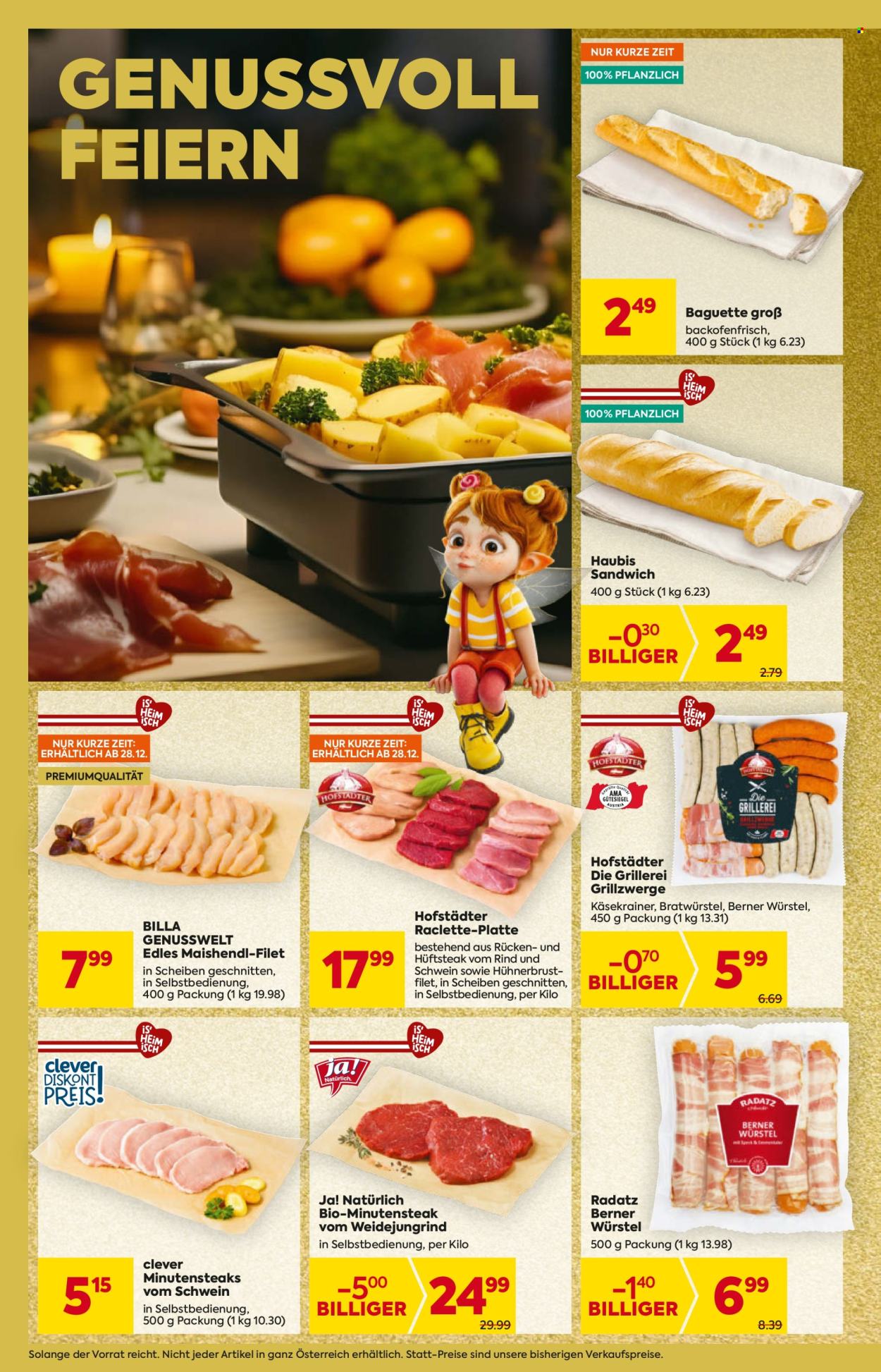 Angebote Billa - 27.12.2024 - 31.12.2024. Seite 4