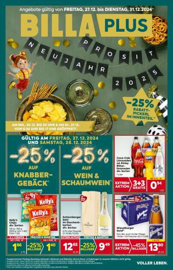 Angebote Billa - 27.12.2024 - 31.12.2024.