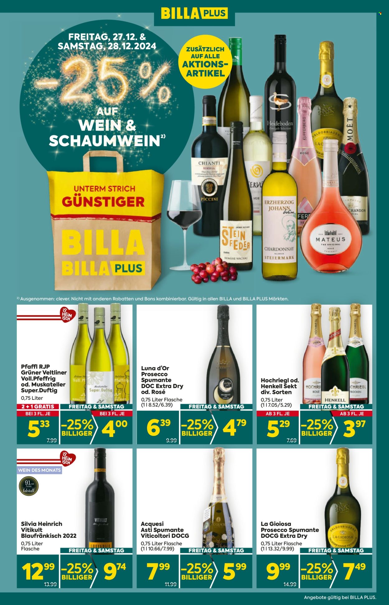 Angebote Billa - 27.12.2024 - 31.12.2024. Seite 3