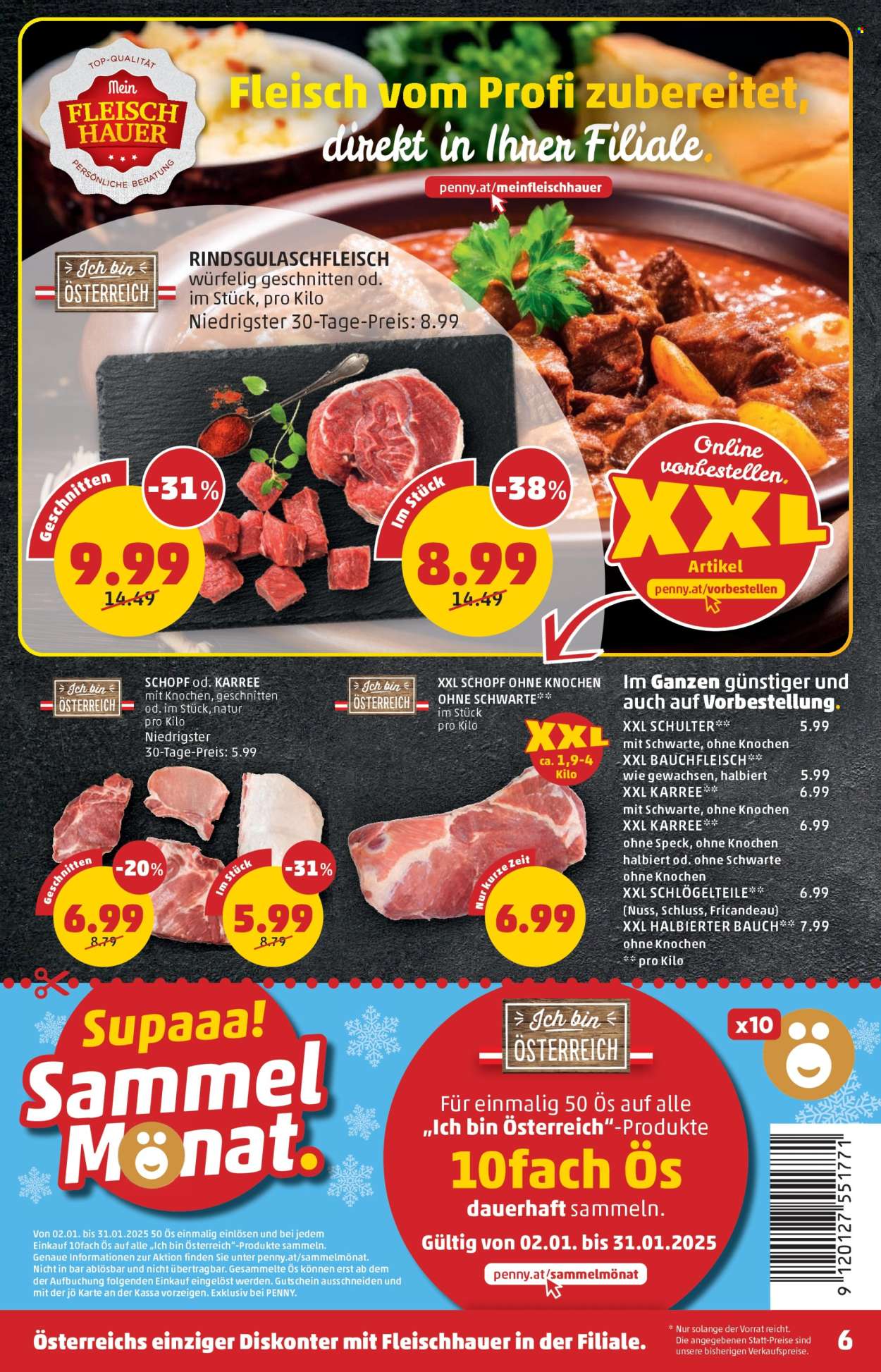 Angebote Penny - 2.1.2025 - 8.1.2025. Seite 6
