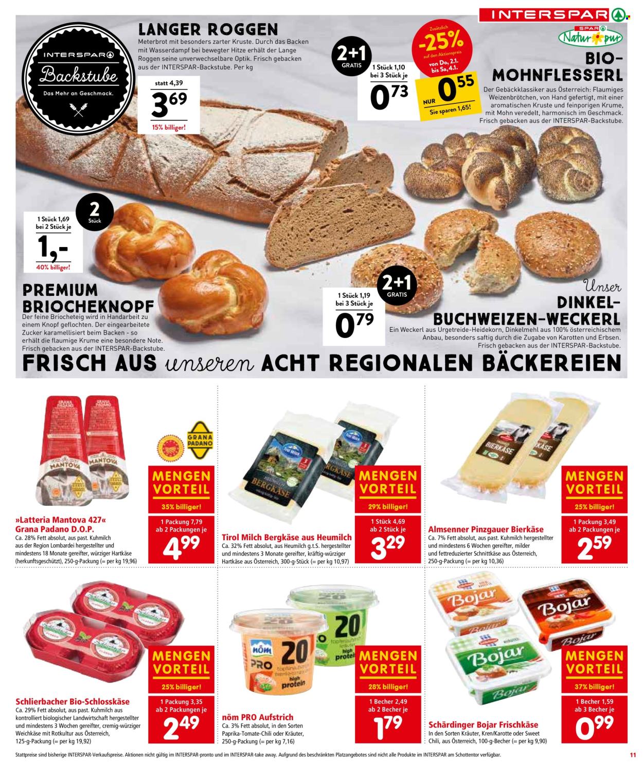 Angebote INTERSPAR - 2.1.2025 - 15.1.2025. Seite 11