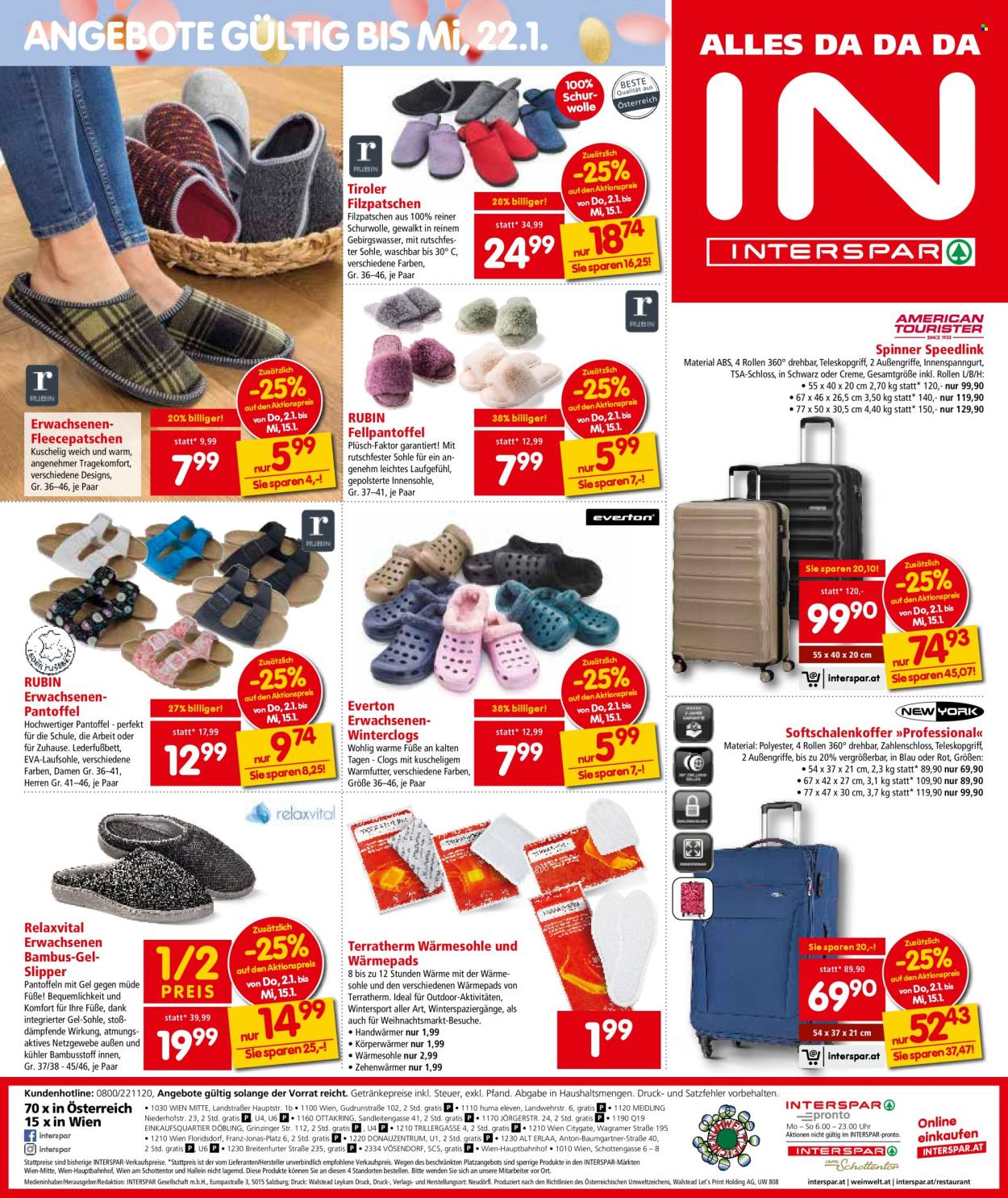 Angebote INTERSPAR - 2.1.2025 - 15.1.2025. Seite 24