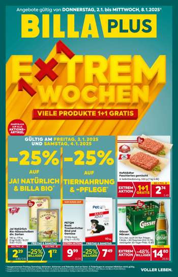 Angebote Billa Plus - 2.1.2025 - 8.1.2025.