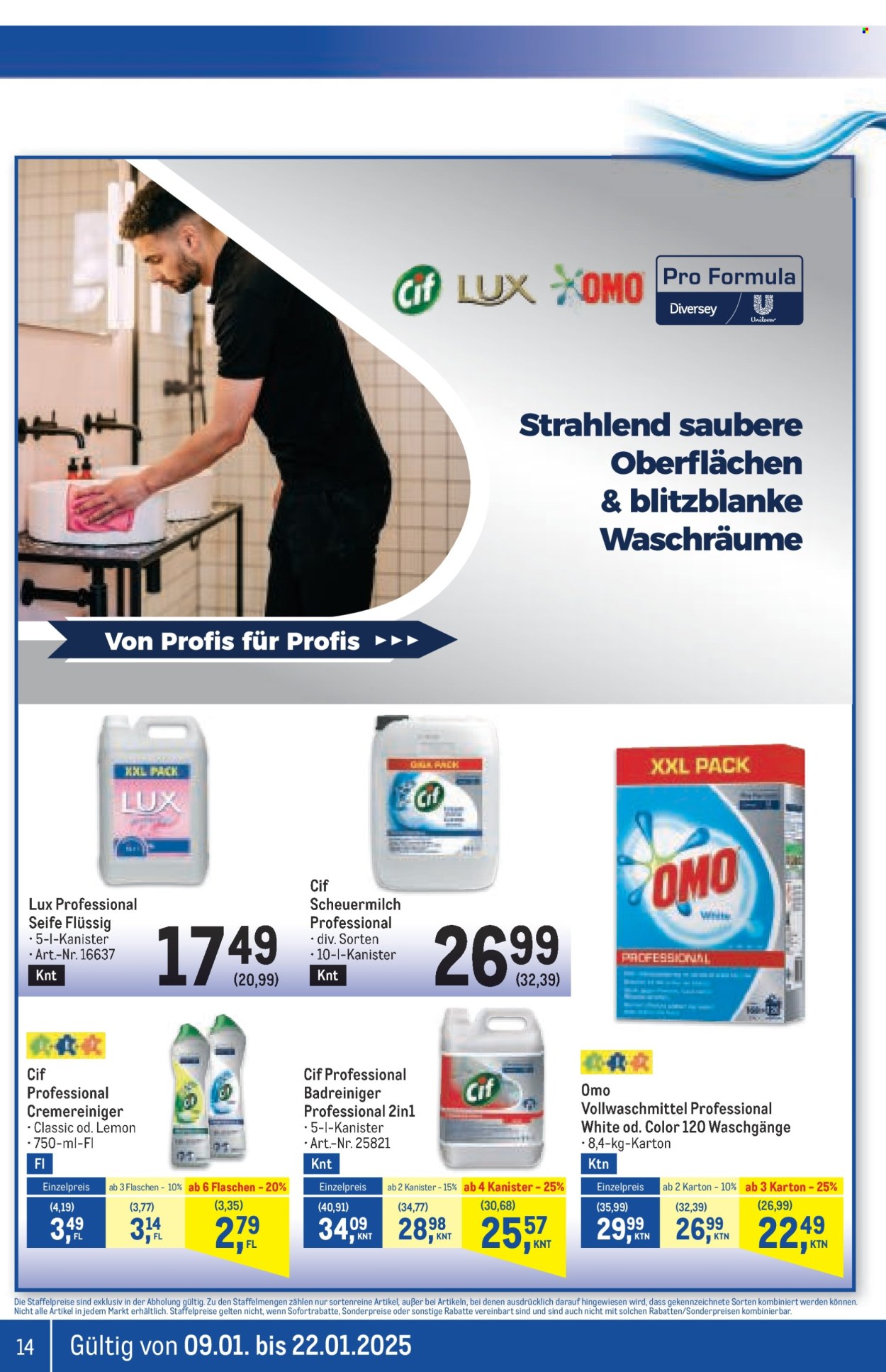 Angebote Metro - 9.1.2025 - 22.1.2025. Seite 14