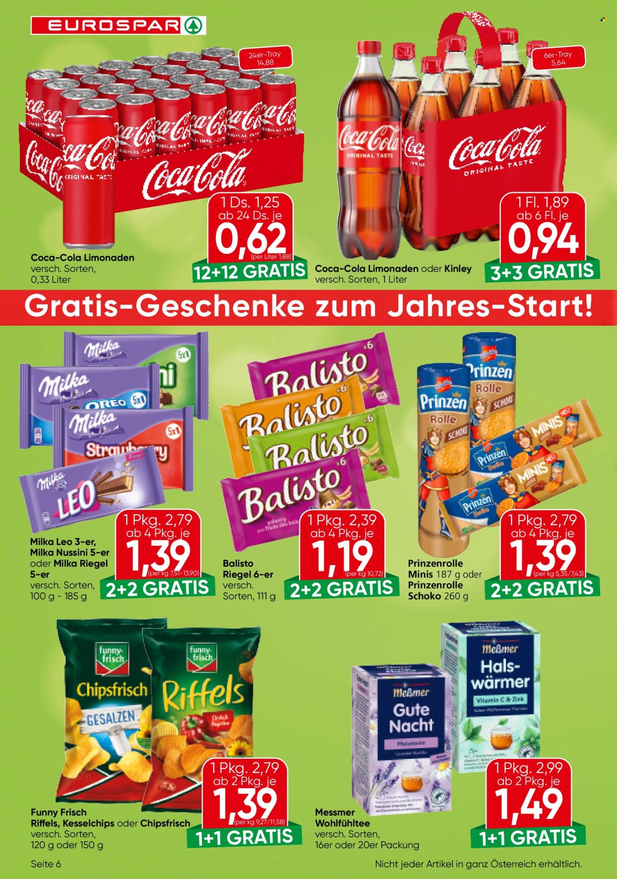 Angebote EUROSPAR - 2.1.2025 - 15.1.2025. Seite 6
