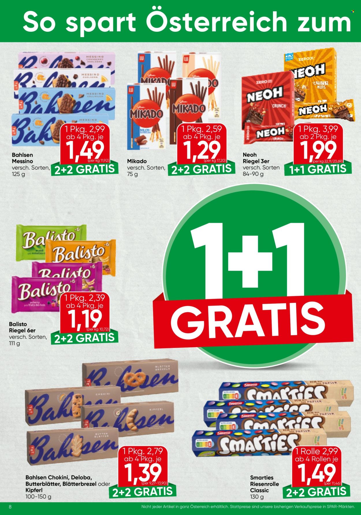 Angebote SPAR - 2.1.2025 - 15.1.2025. Seite 8