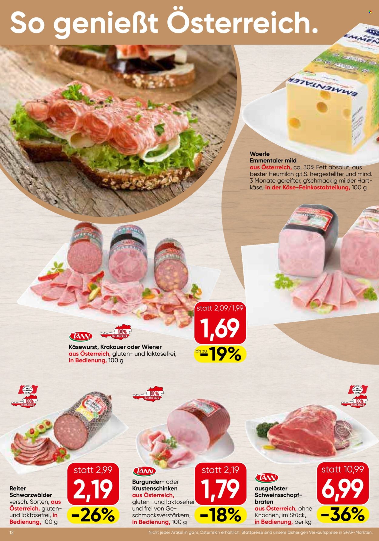 Angebote SPAR - 2.1.2025 - 15.1.2025. Seite 12