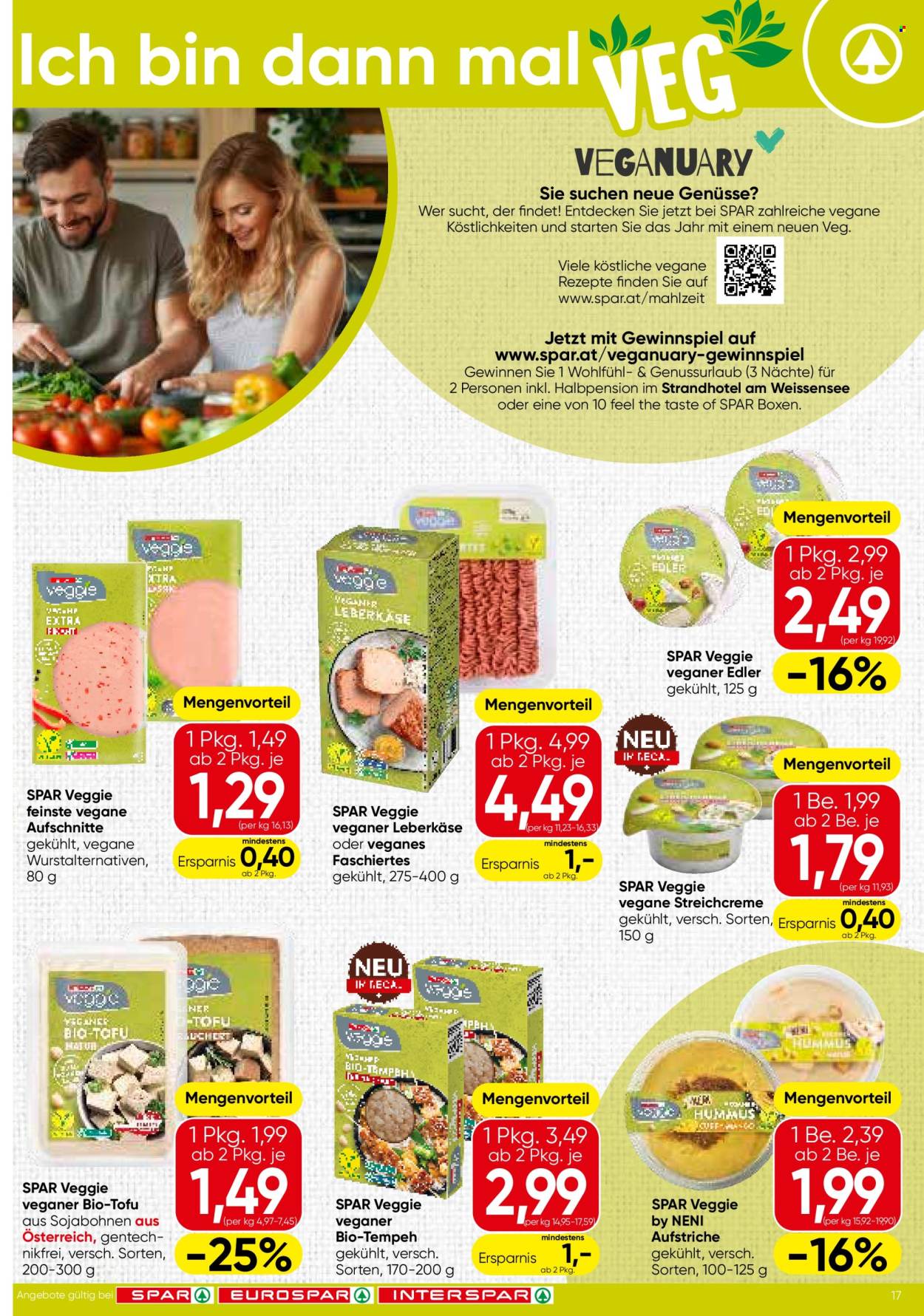 Angebote SPAR - 2.1.2025 - 15.1.2025. Seite 17