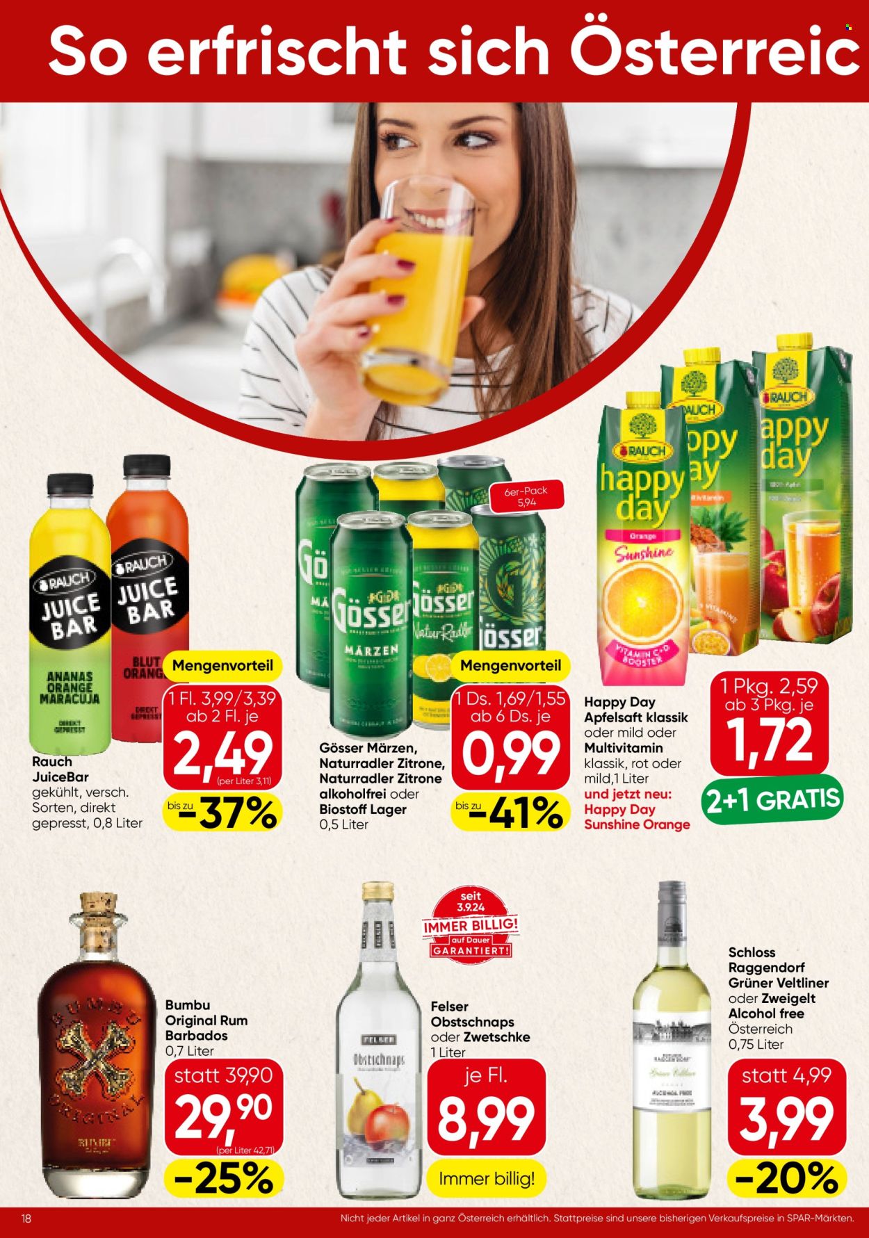 Angebote SPAR - 2.1.2025 - 15.1.2025. Seite 18