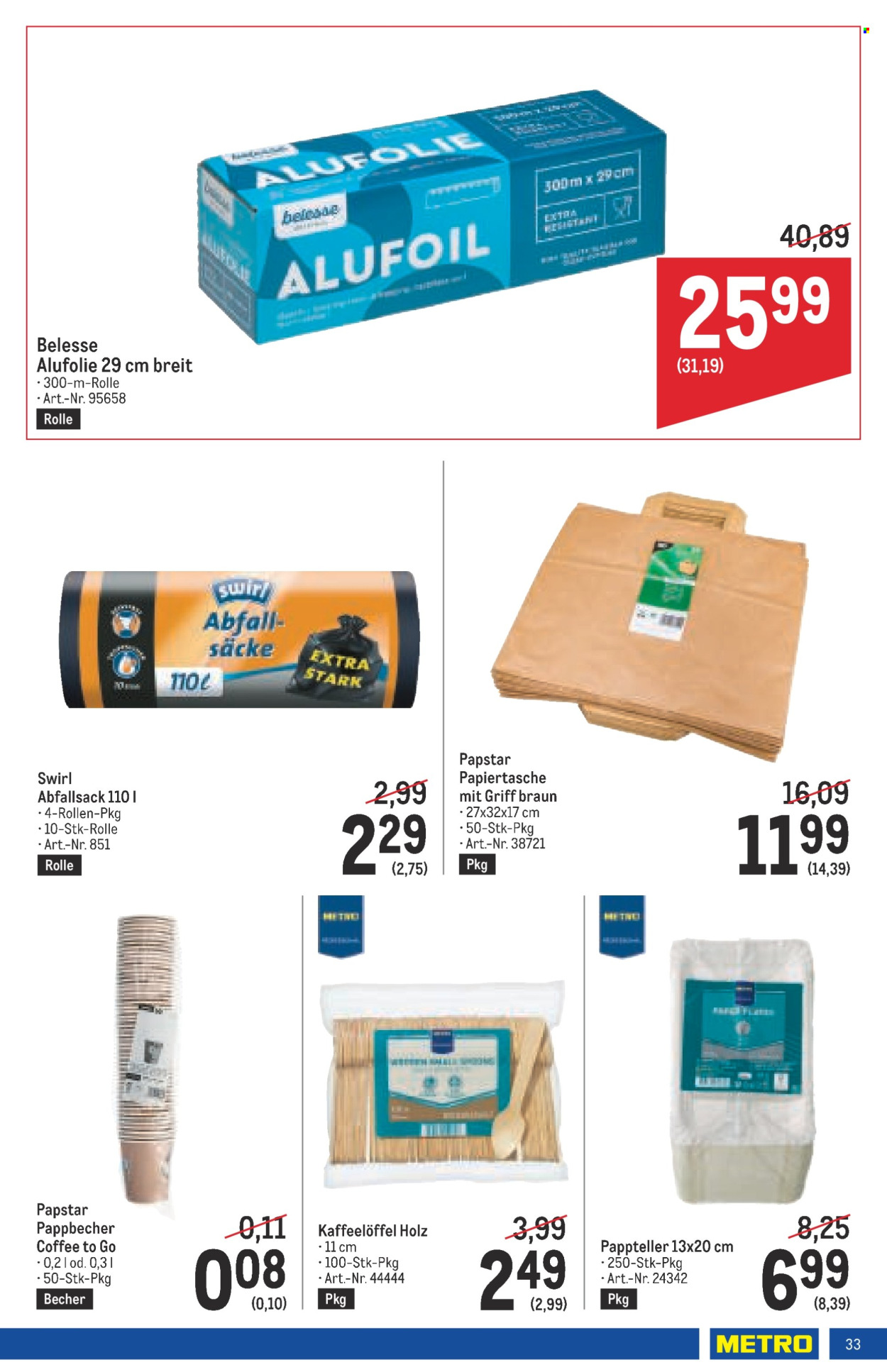 Angebote Metro - 9.1.2025 - 22.1.2025. Seite 33
