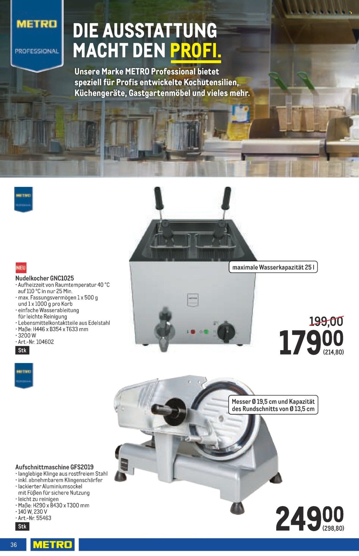 Angebote Metro - 9.1.2025 - 22.1.2025. Seite 36