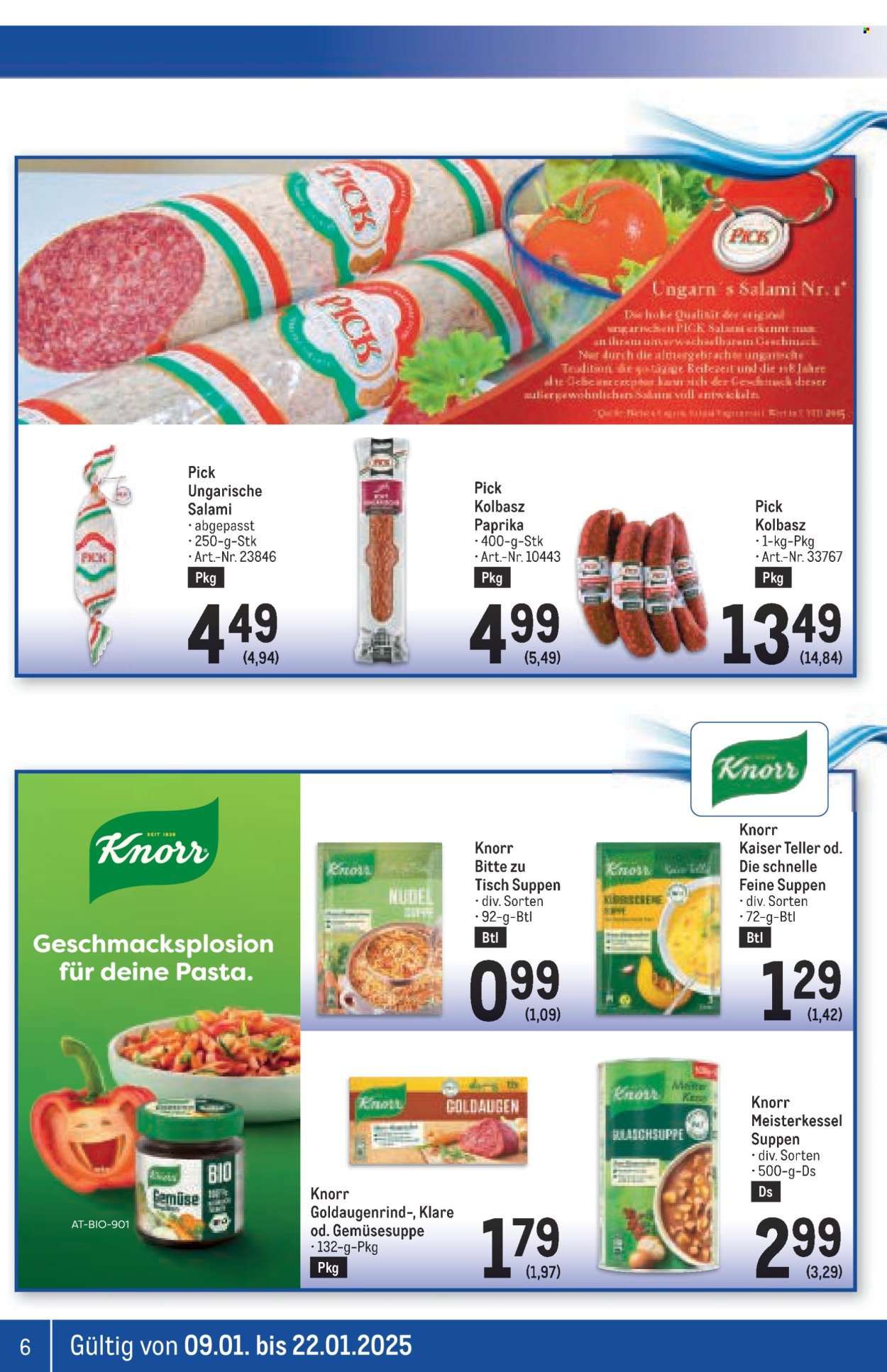 Angebote Metro - 9.1.2025 - 11.1.2025. Seite 6