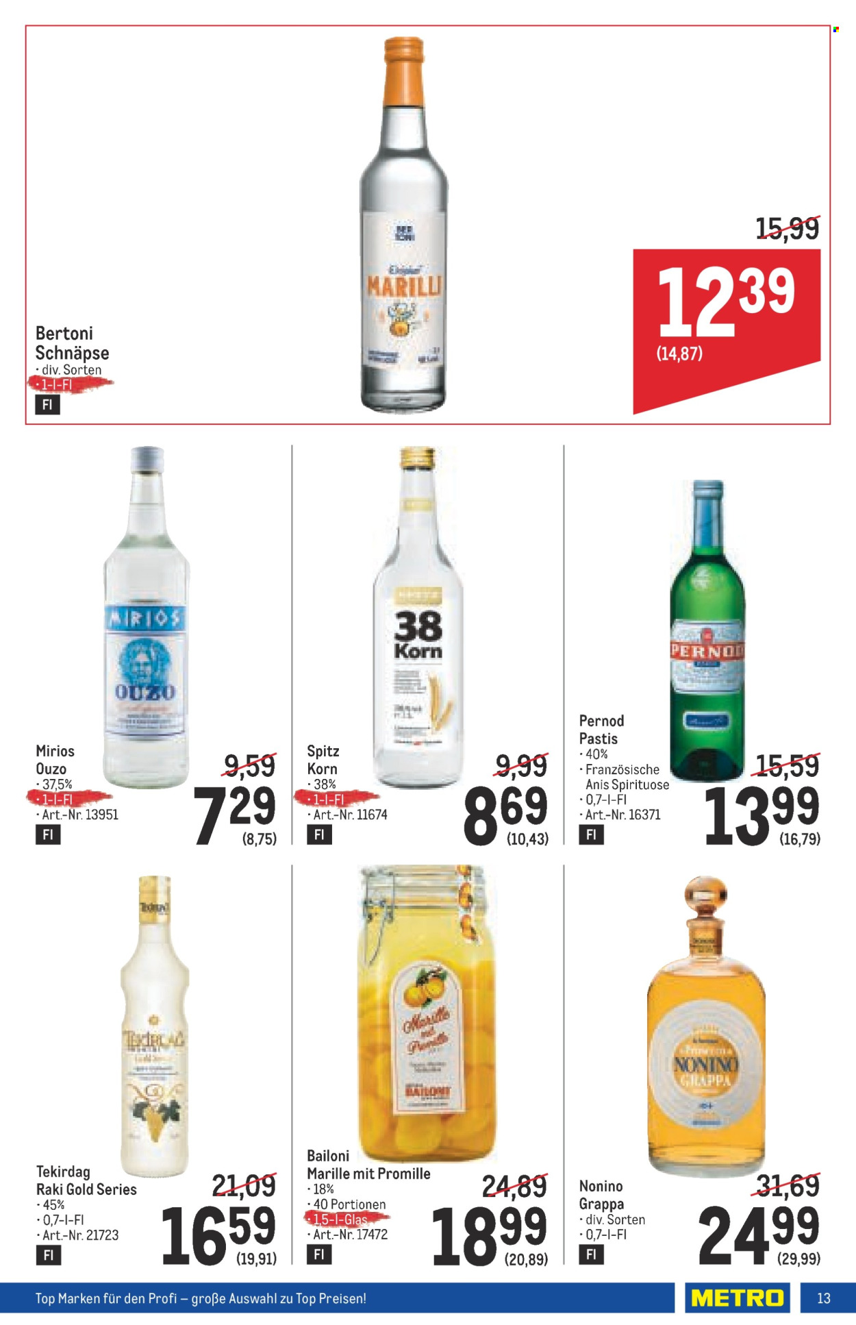 Angebote Metro - 9.1.2025 - 5.2.2025. Seite 13