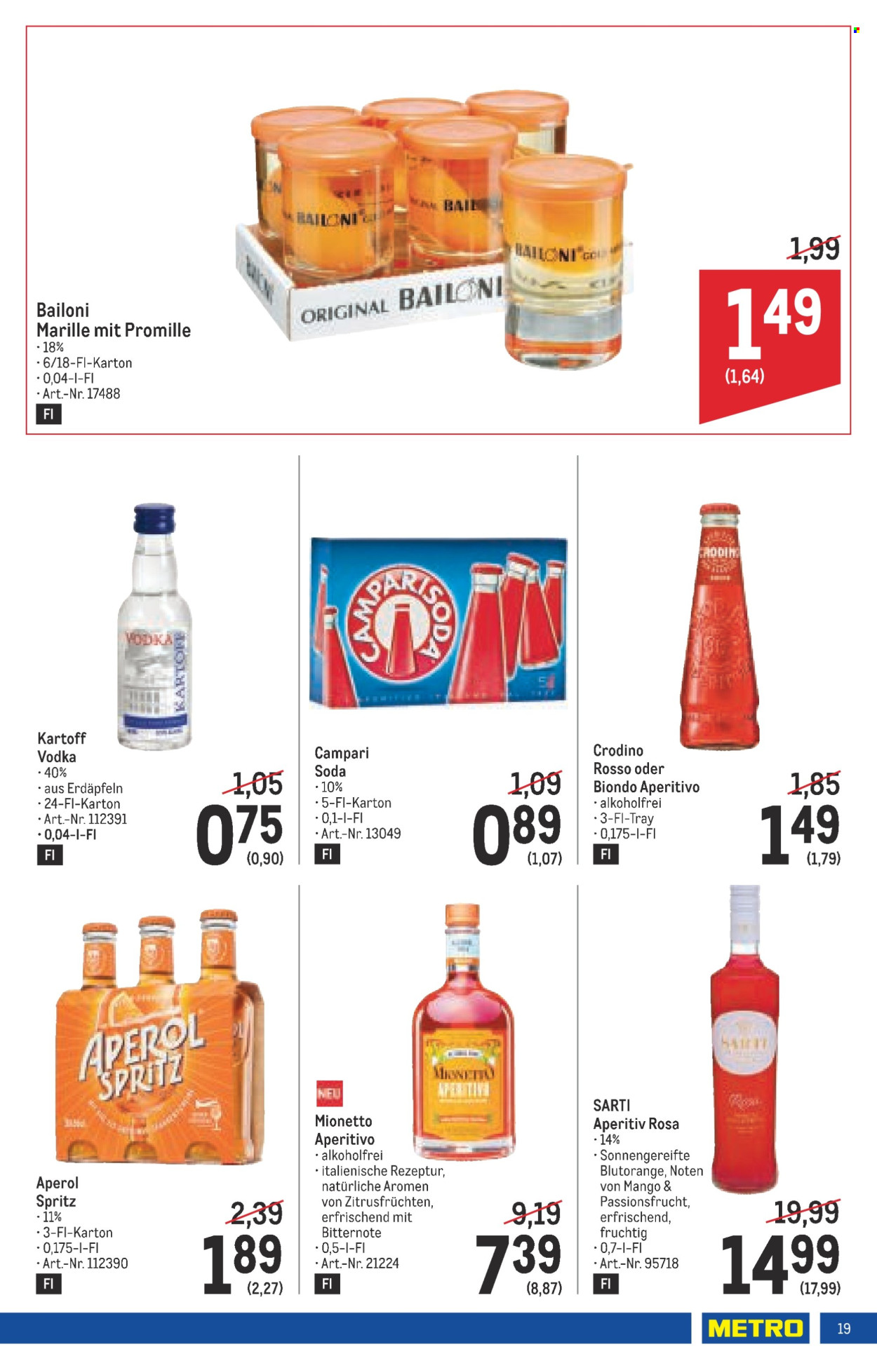 Angebote Metro - 9.1.2025 - 5.2.2025. Seite 19