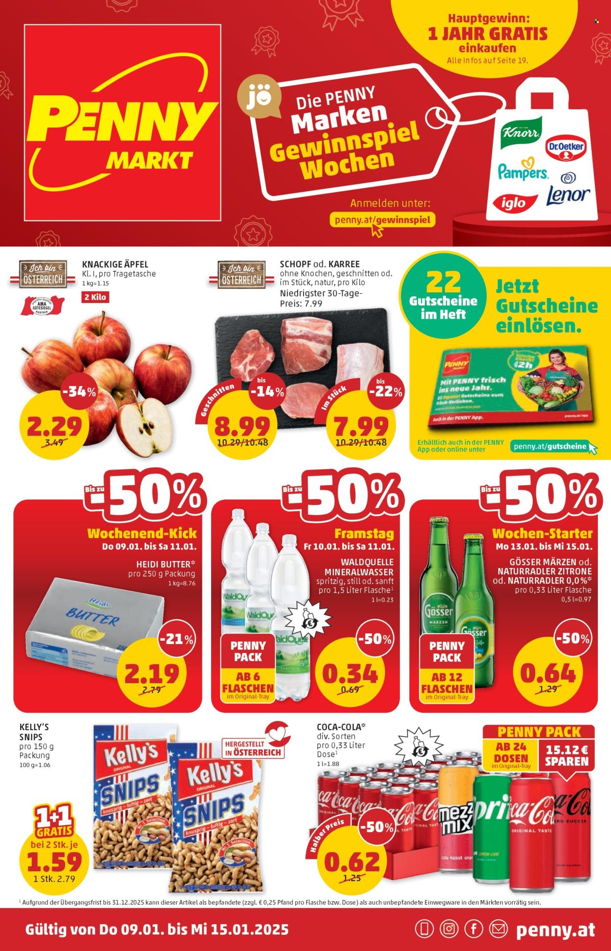 Angebote Penny - 9.1.2025 - 15.1.2025. Seite 1