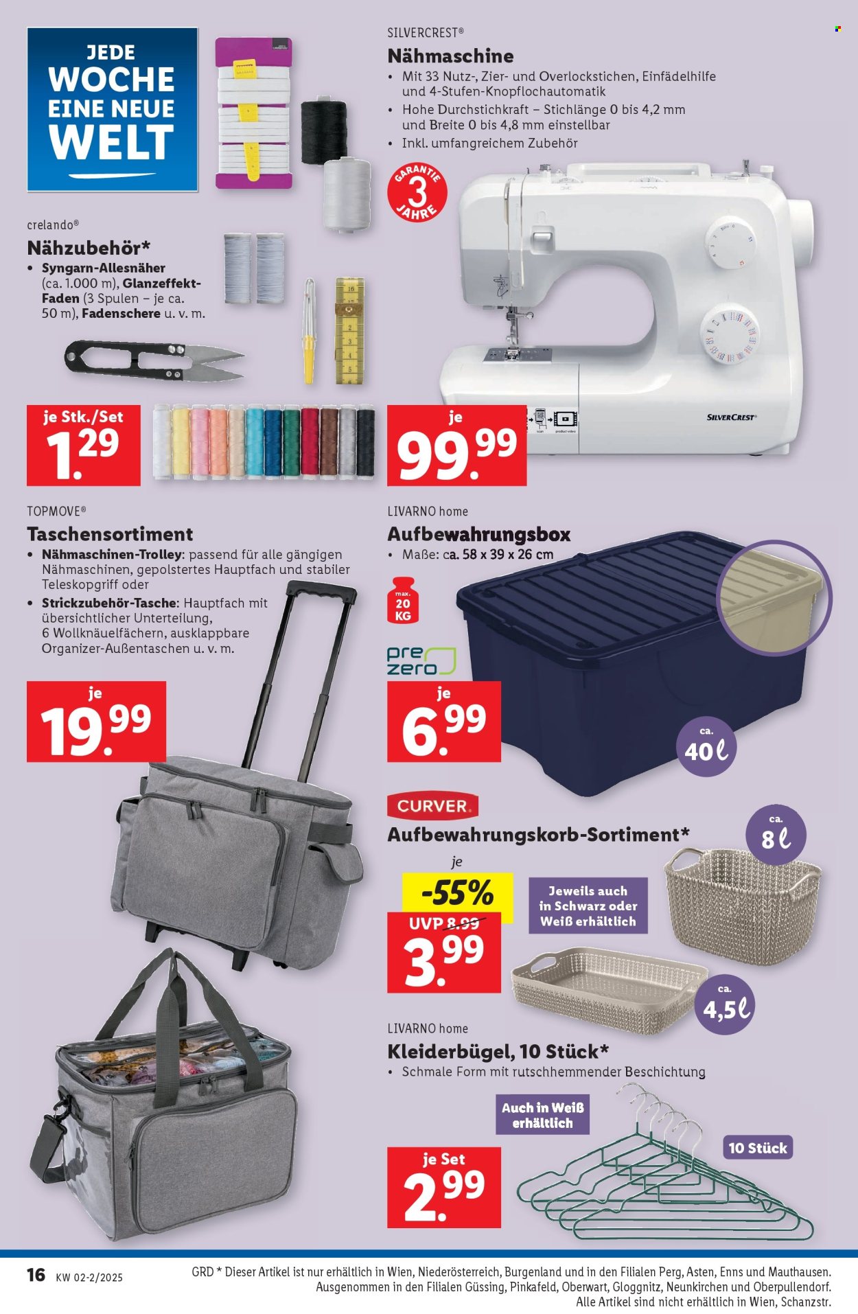 Angebote Lidl - 9.1.2025 - 15.1.2025. Seite 16