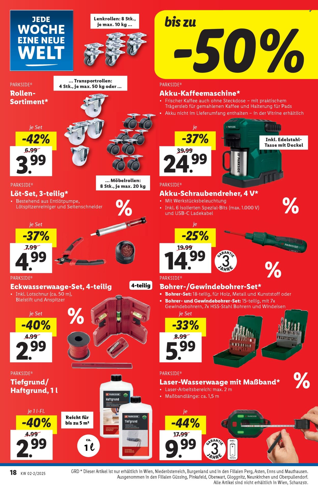 Angebote Lidl - 9.1.2025 - 15.1.2025. Seite 18
