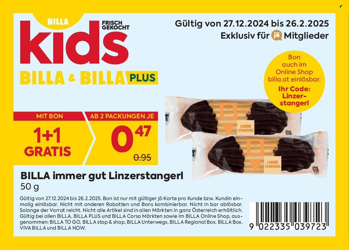 Angebote Billa - 27.12.2024 - 26.2.2025. Seite 2