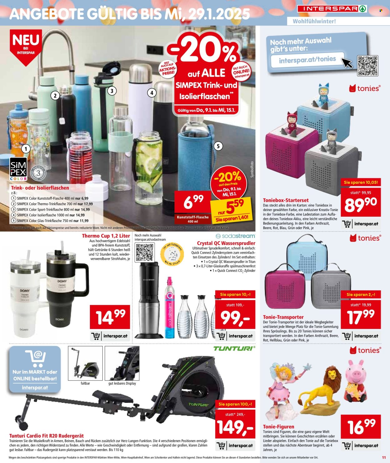 Angebote INTERSPAR - 9.1.2025 - 15.1.2025. Seite 11