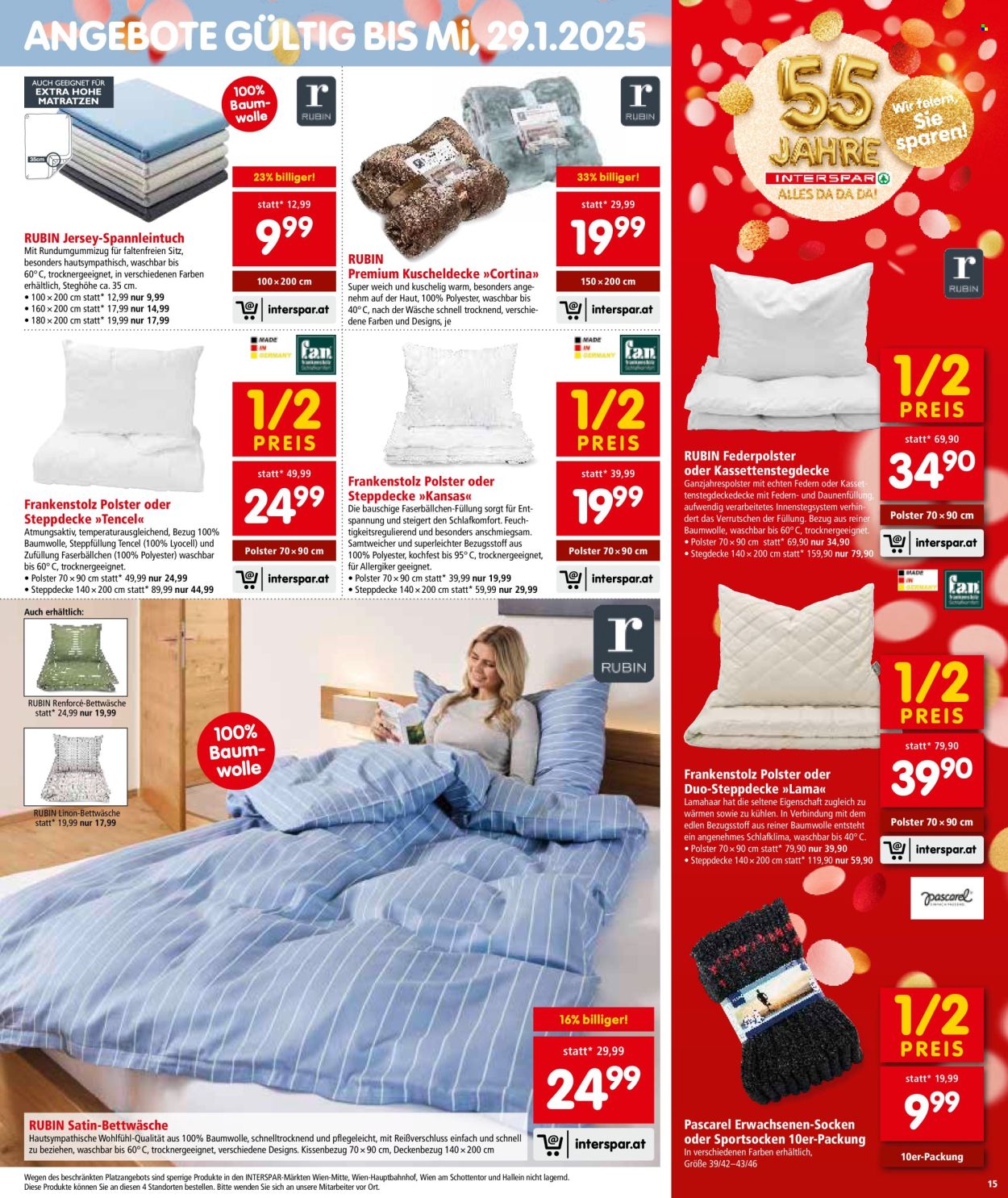 Angebote INTERSPAR - 9.1.2025 - 15.1.2025. Seite 15