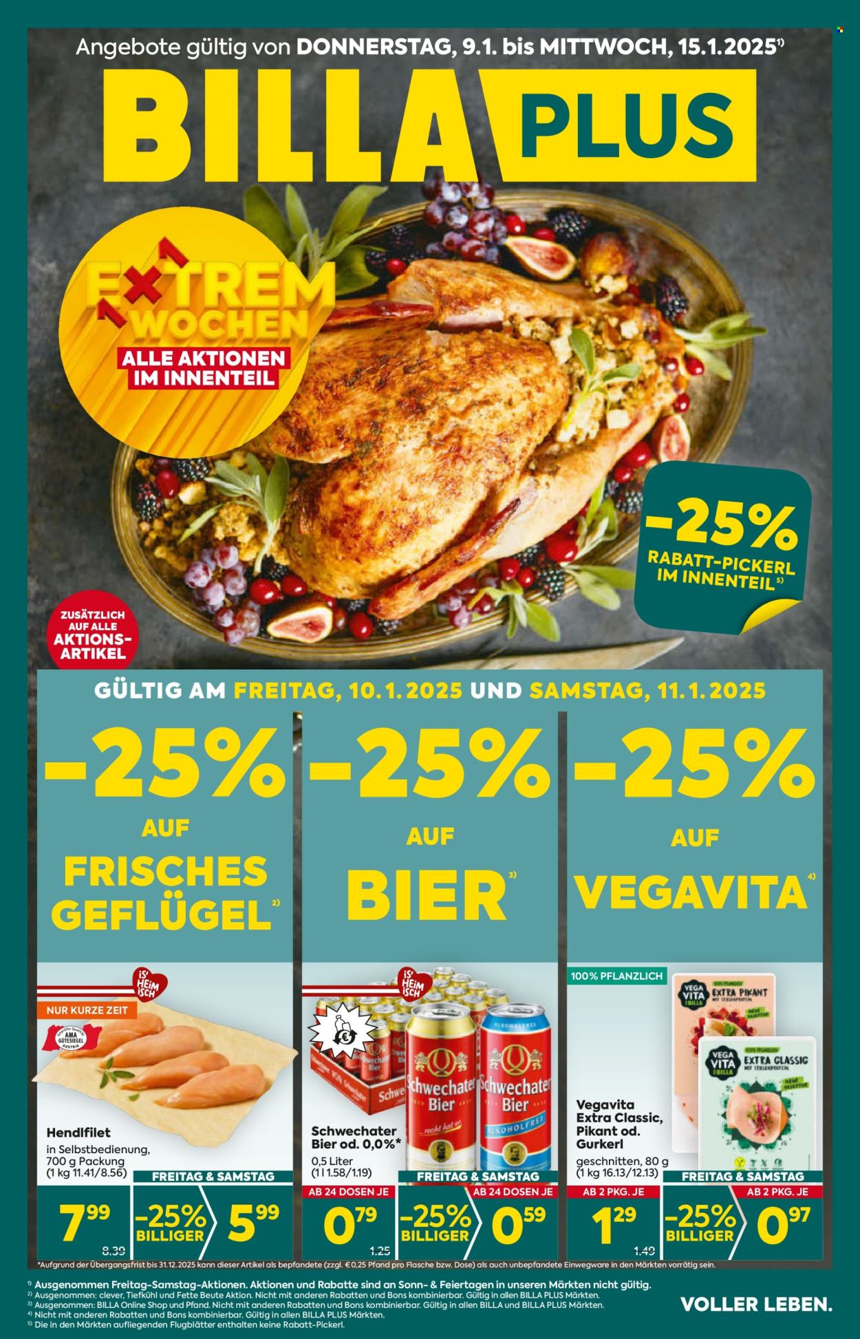 Angebote Billa Plus - 9.1.2025 - 15.1.2025. Seite 1