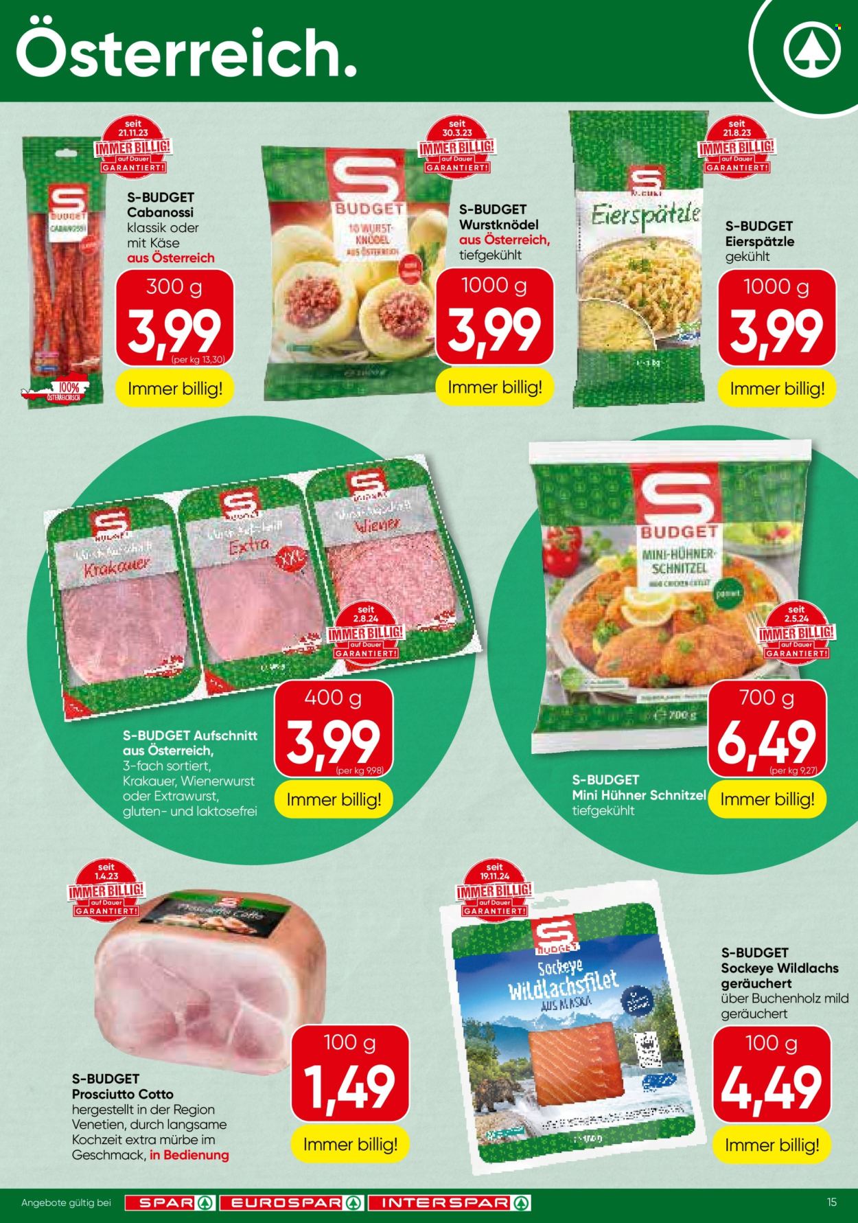 Angebote SPAR - 9.1.2025 - 15.1.2025. Seite 15