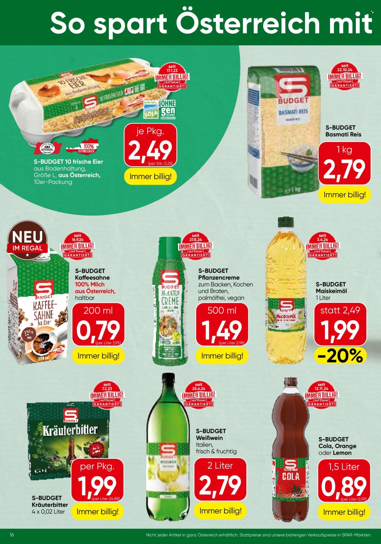 Angebote SPAR - 9.1.2025 - 15.1.2025. Seite 16