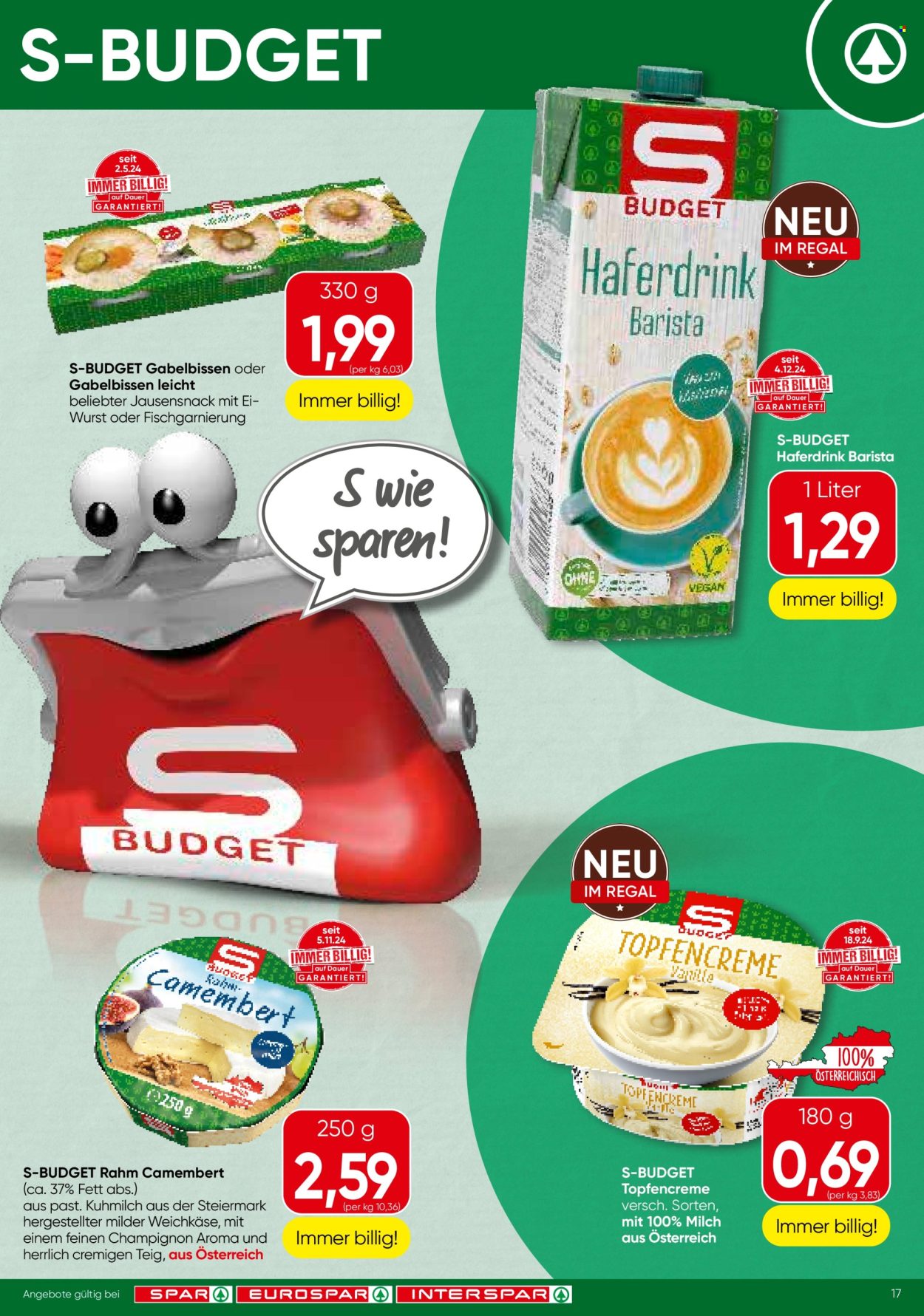 Angebote SPAR - 9.1.2025 - 15.1.2025. Seite 17