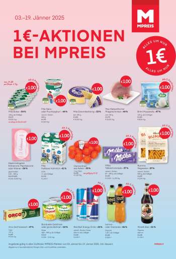 Angebote MPREIS - 3.1.2025 - 19.1.2025.