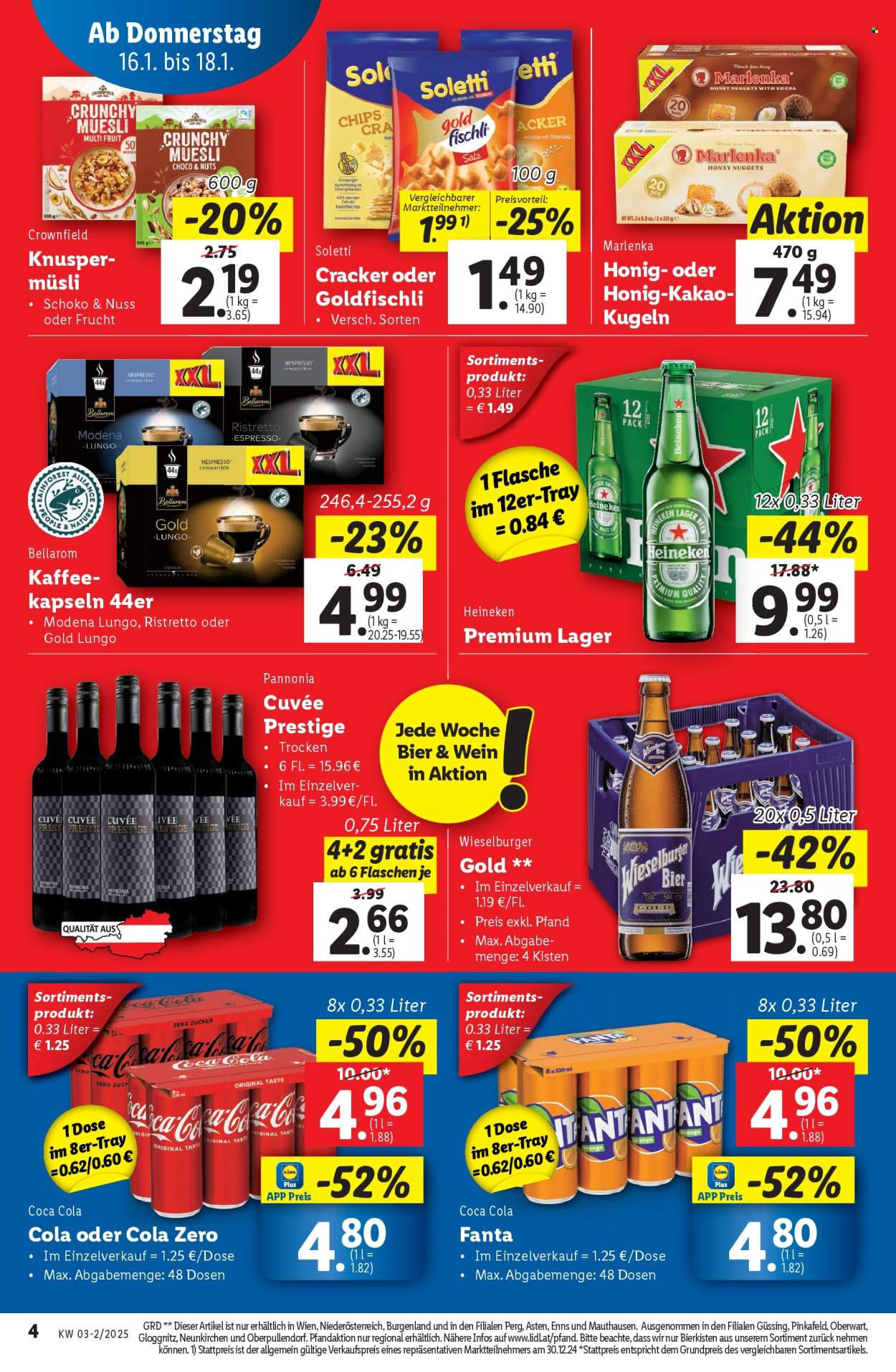 Angebote Lidl - 16.1.2025 - 22.1.2025. Seite 4
